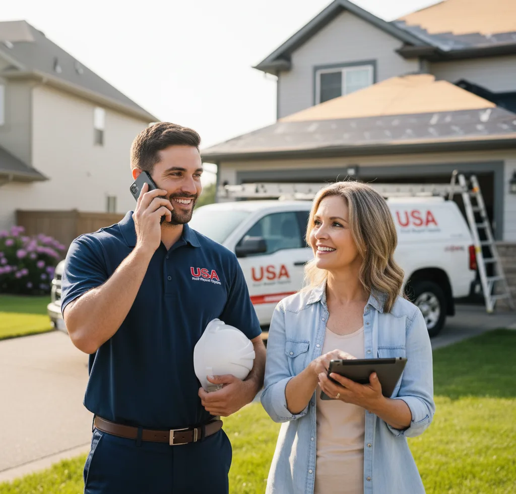 USA Roof Repair Experts customer support in Dewey